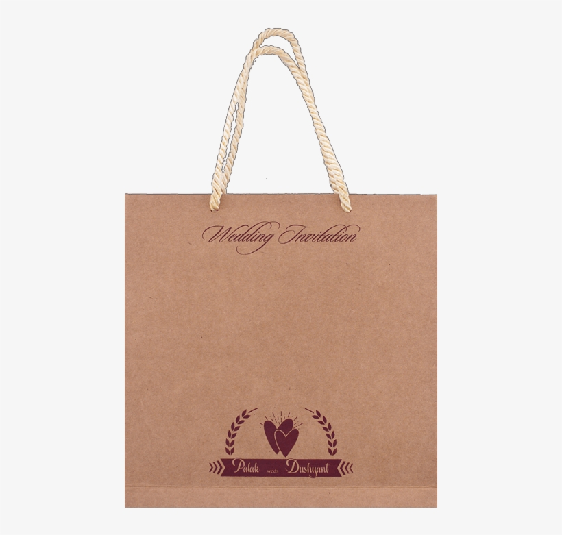 Hindu Wedding Cards - Tote Bag, transparent png download