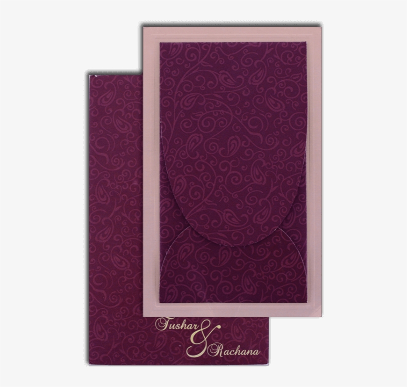 Hindu Wedding Cards - Art Paper, transparent png download