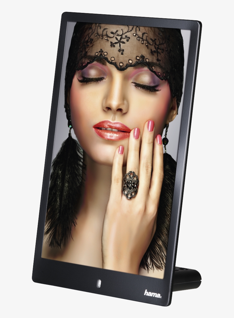 "p8slb" Digital Portrait Frame, - Digitaler Bilderrahmen Test 2018, transparent png download