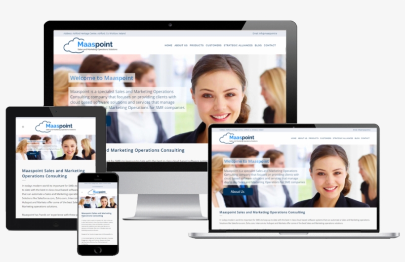 Small Business Website Design - Business Website, transparent png download