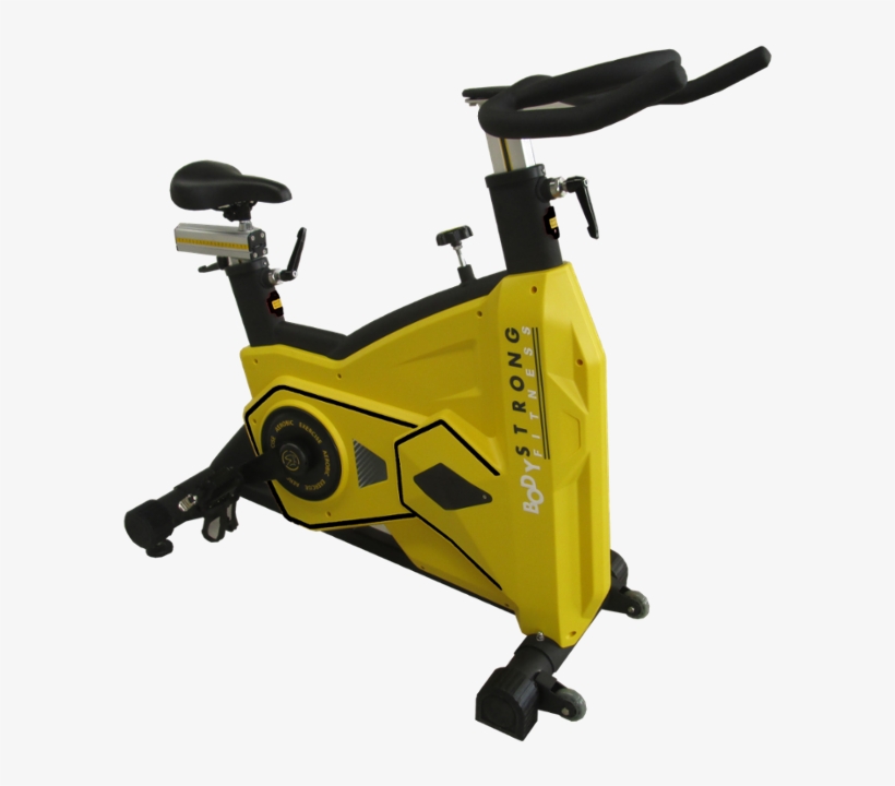 Gym Fitness Exercise Cardio Workout Exercise Spin Bike - Body Strong Spin Bike, transparent png download