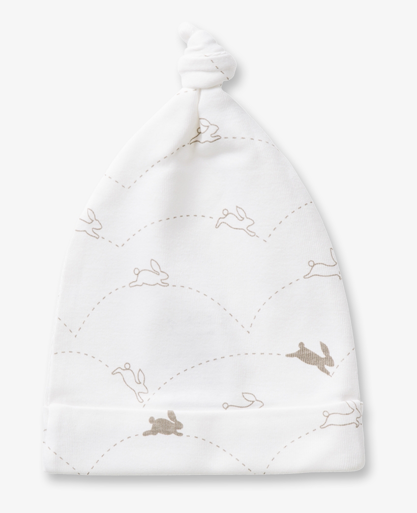 Bunny Knotted Hat - Beanie, transparent png download
