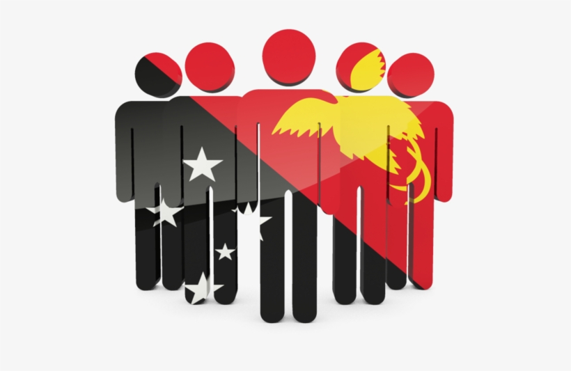 Illustration Of Flag Of Papua New Guinea - Papua New Guinea Flag Design, transparent png download