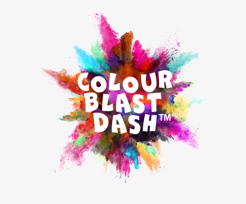 Real Cbd Blast Of Colour Logo 4 Copy - Transparent Color Explosion Png, transparent png download
