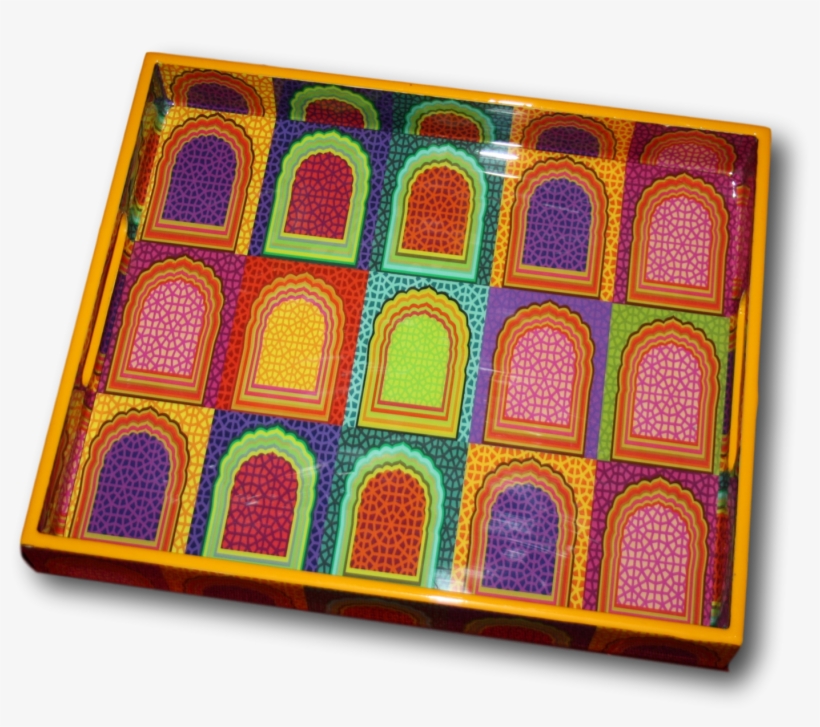 Colour Blast Snack Tray - Plastic, transparent png download