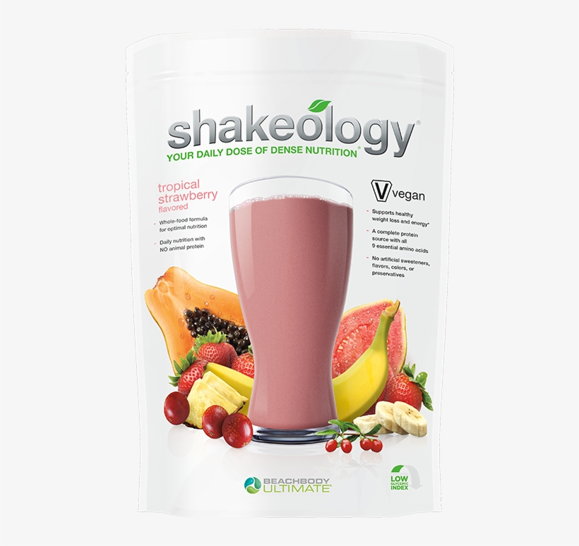 P90x3 Challenge Pack - Tropical Strawberry Shakeology, transparent png download