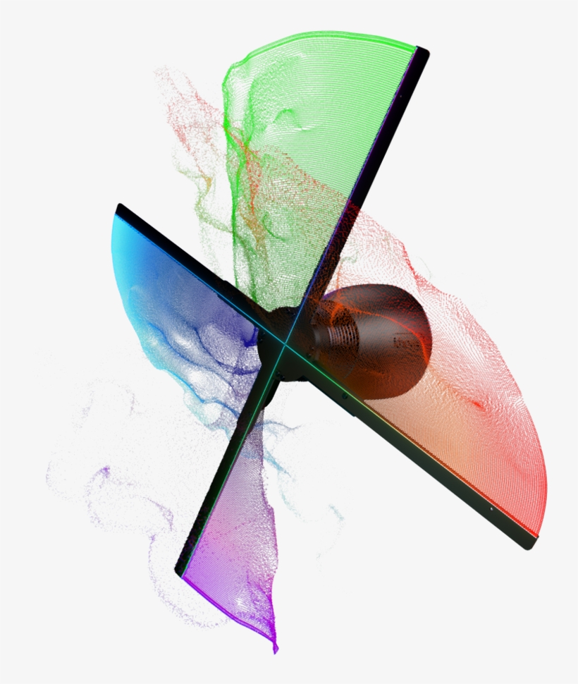 Hypervsn Solo Cloud 3d Projector - Hypervsn ™, transparent png download