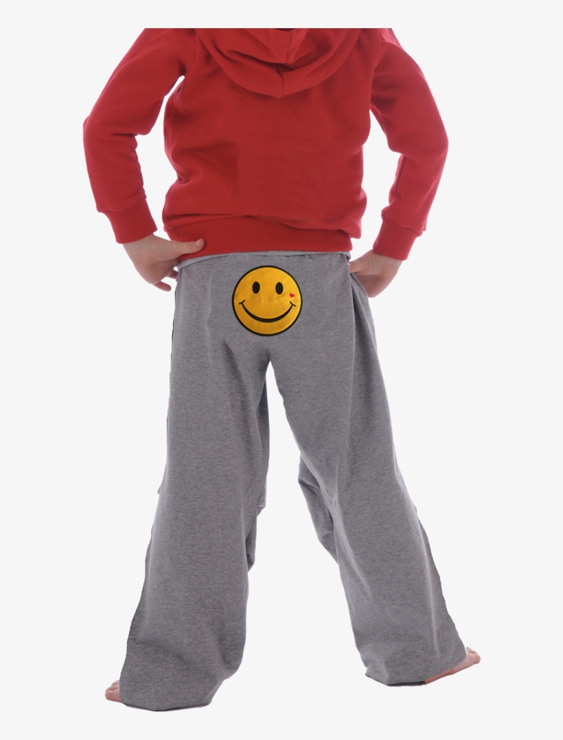 Smiley Kids Pant, Long With Smiley On The Botty ♥ - Smiley, transparent png download