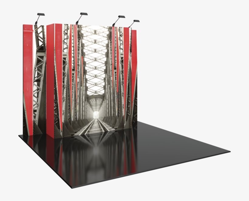 Vector Frame Essential 10ft Modular Backwall Kit 04a - Vector Graphics, transparent png download