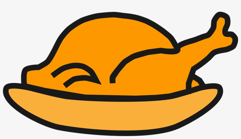 Grilled Chicken Broiler Chicken - Roast Chicken Vector Png, transparent png download
