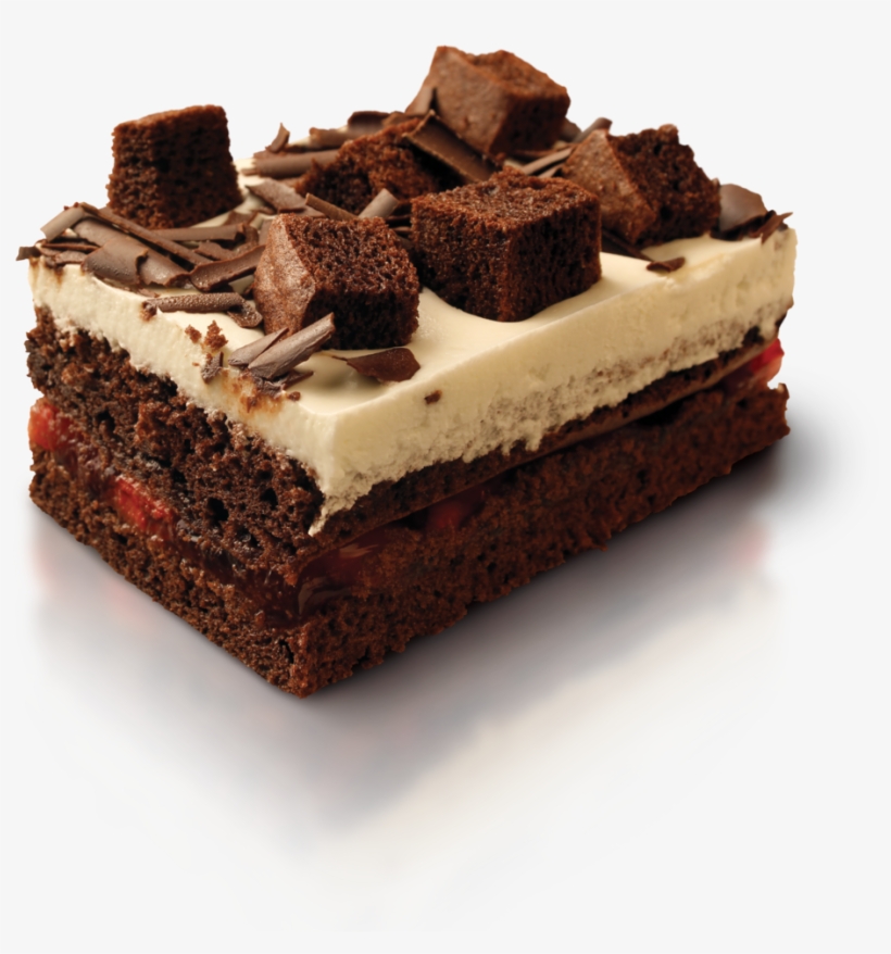 Gluten-free Black Forest Sheet Cake - Tarta De Cumpleaños Brownie, transparent png download