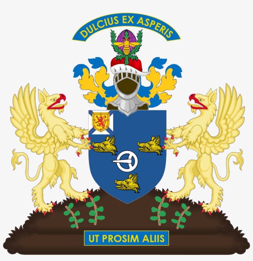 Fergusson Achievement - Coat Of Arms, transparent png download