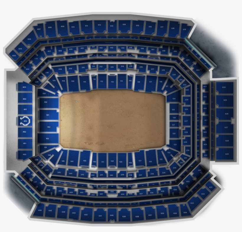 Section 525 Lucas Oil Stadium, transparent png download