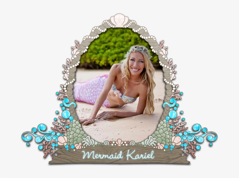With A Lifelong Passion For Mermaids, Kariel Has Transformed - Picture Frame, transparent png download