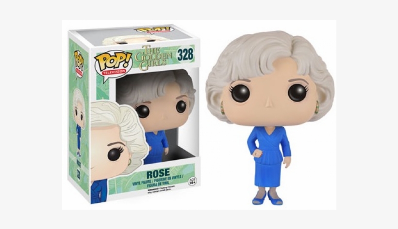 Rose Golden Girls Pop - Golden Girls Rose Funko Pop, transparent png download