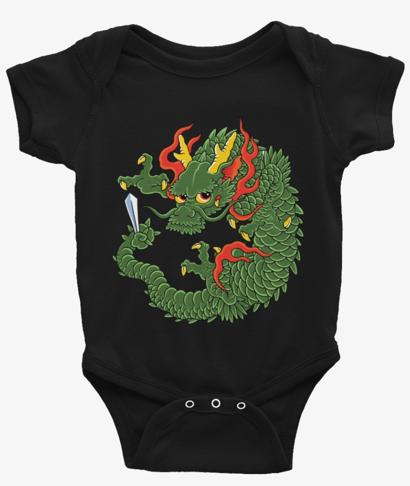 Baby Dragon - Infant Bodysuit - Infant Bodysuit, transparent png download