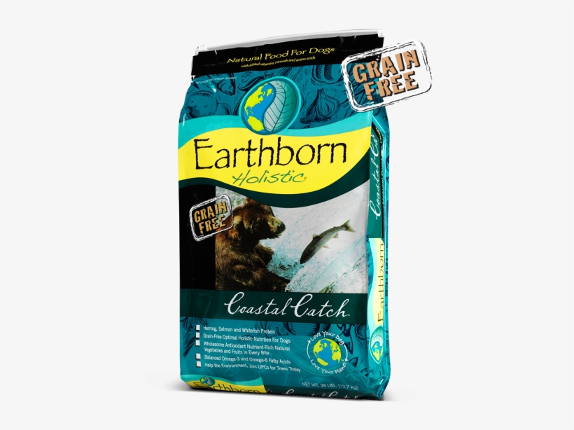 Earthborn Holistic® Grain Free Coastal Catch Dry Dog - Earthborn Coastal Catch, transparent png download