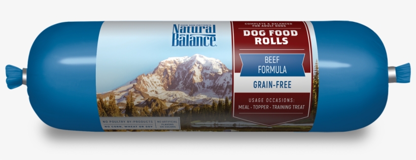 Dog Food Rolls, Beef Formula - Dog Food Roll, transparent png download
