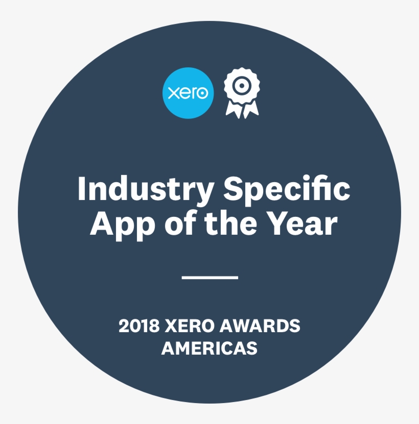 Xero Awards A2x The 2018 Industry Specific App Of The - Circle, transparent png download