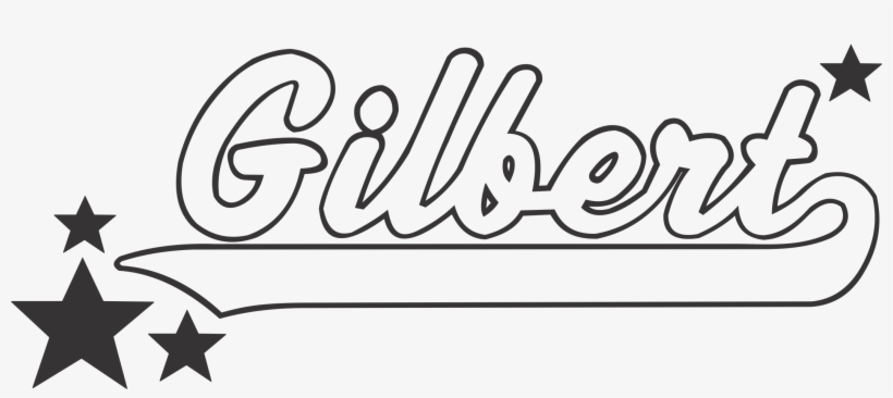 Phoenix Script With Tail And Stars, transparent png download