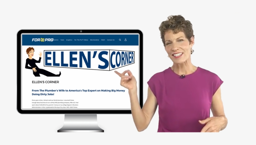 Ellen Rohr For The Pro Photo - Online Advertising, transparent png download