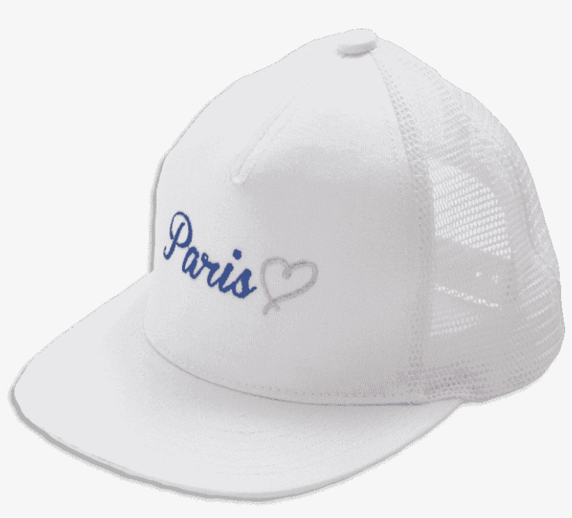 Paris Cap - Off White - Baseball Cap, transparent png download