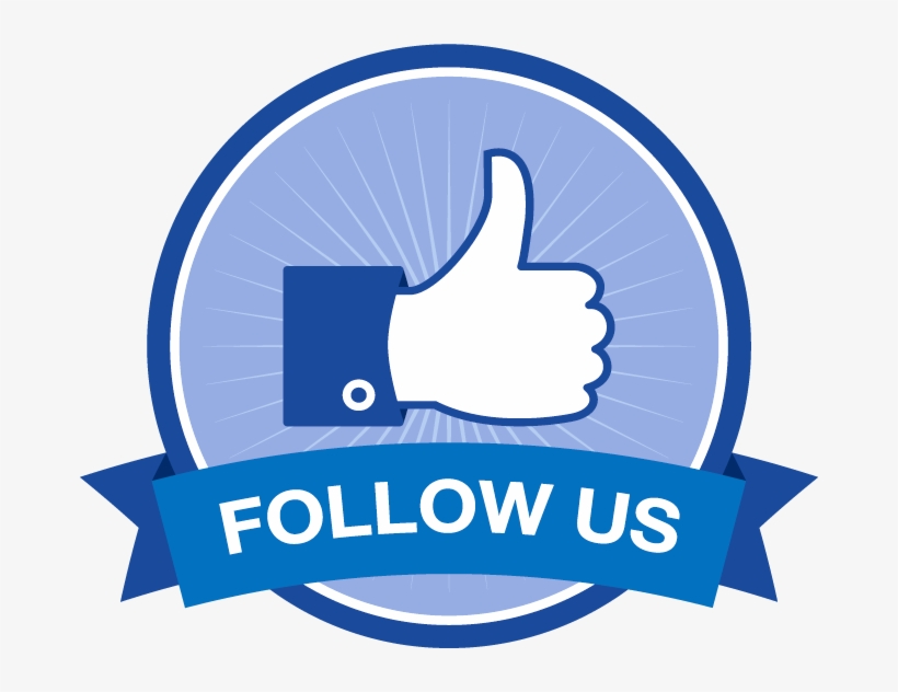 Follow Us Thumbs Up - Oscar's Breakfast Burgers And Brews, transparent png download