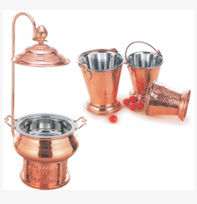 Copper Coted Servicing Pot's - Lacoppera, transparent png download
