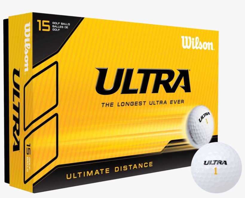 Wilson Ultra Golf Balls - Speed Golf, transparent png download