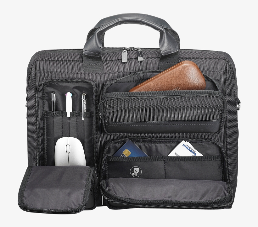 The Front Of The Bag Has Three Additional Compartments - Asus Artemis Carry Bag 15.6, transparent png download