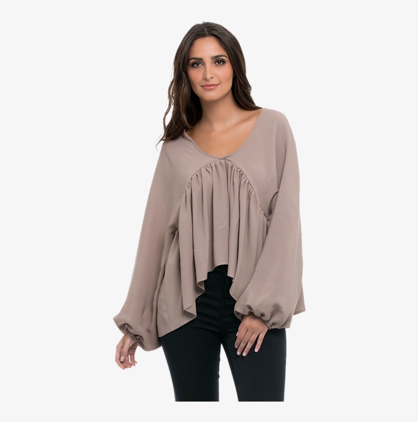 Lady Full Body Gown - Blusas Para Disimular Transparent PNG - 600x900 Free Download on