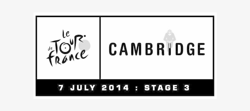 Cambridge Tour De France - Calligraphy, transparent png download