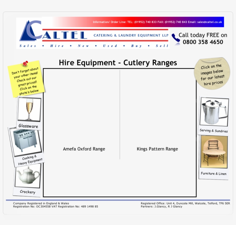 We Can Cater To All Of Your Cutlery Needs - Diagram, transparent png download