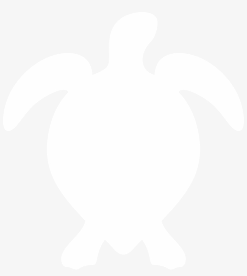 Sea Turtle Silhouette By Paperlightbox, transparent png download