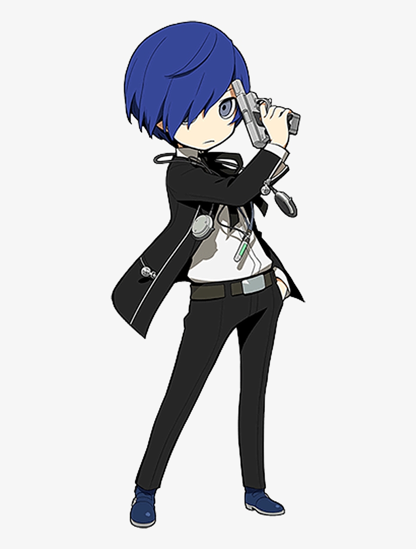 ✦ 琳 @ Finished Kh3 On Twitter - Persona Q2 P3 Protagonist, transparent png download