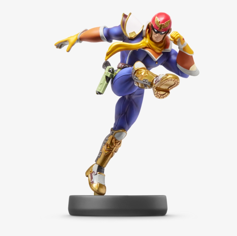 Captain Falcon Amiibo Figure By Nintendo - Captain Falcon Amiibo Png, transparent png download