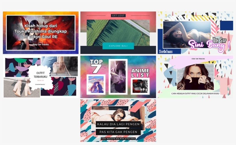 Thumbnail Youtube Indonesia 12 Collage Transparent Png