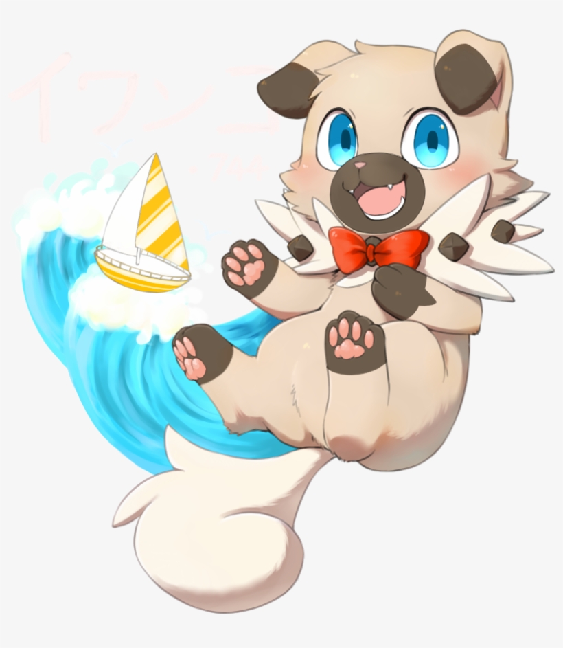Rockruff - Illustration, transparent png download