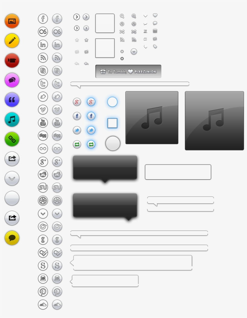 Tumblr Blog Layout - Number, transparent png download