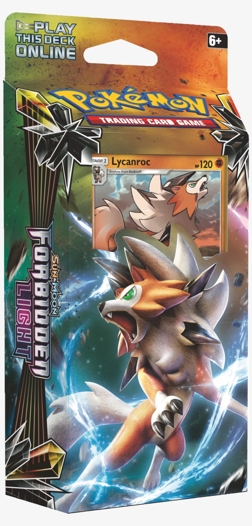 Pokémon Tcg Sun & Moon Forbidden Light Theme Deck, transparent png download