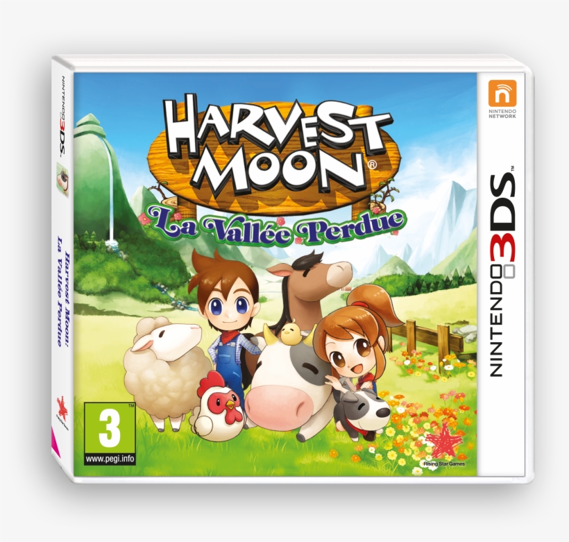 Soignez Les Animaux, Faites-vous Des Amis Et Façonnez - Harvest Moon Game Nintendo, transparent png download