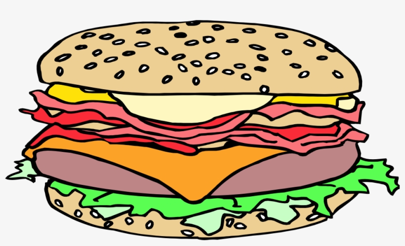 Build A Burger - Sesam Clipart, transparent png download