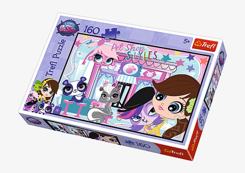 Puzzle 160 Razem Weselej Littlest Pet Shop, Trefl - Puzzle Trefl 3+, transparent png download