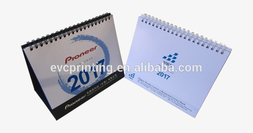 Wire O Ring Binding Table Calendar Printing Service - Pioneer, transparent png download