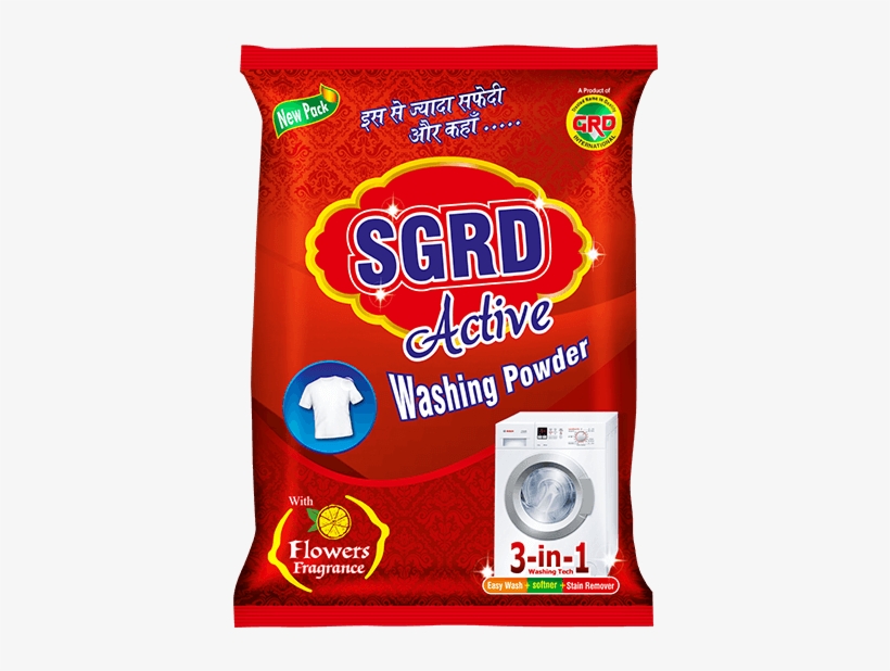 Sgrd Active Washing Powder - Laundry Supply, transparent png download