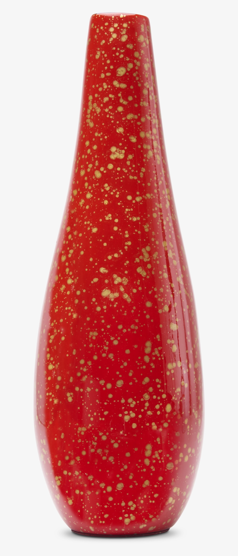 Rust Lacquer Bamboo Vase - Vase, transparent png download