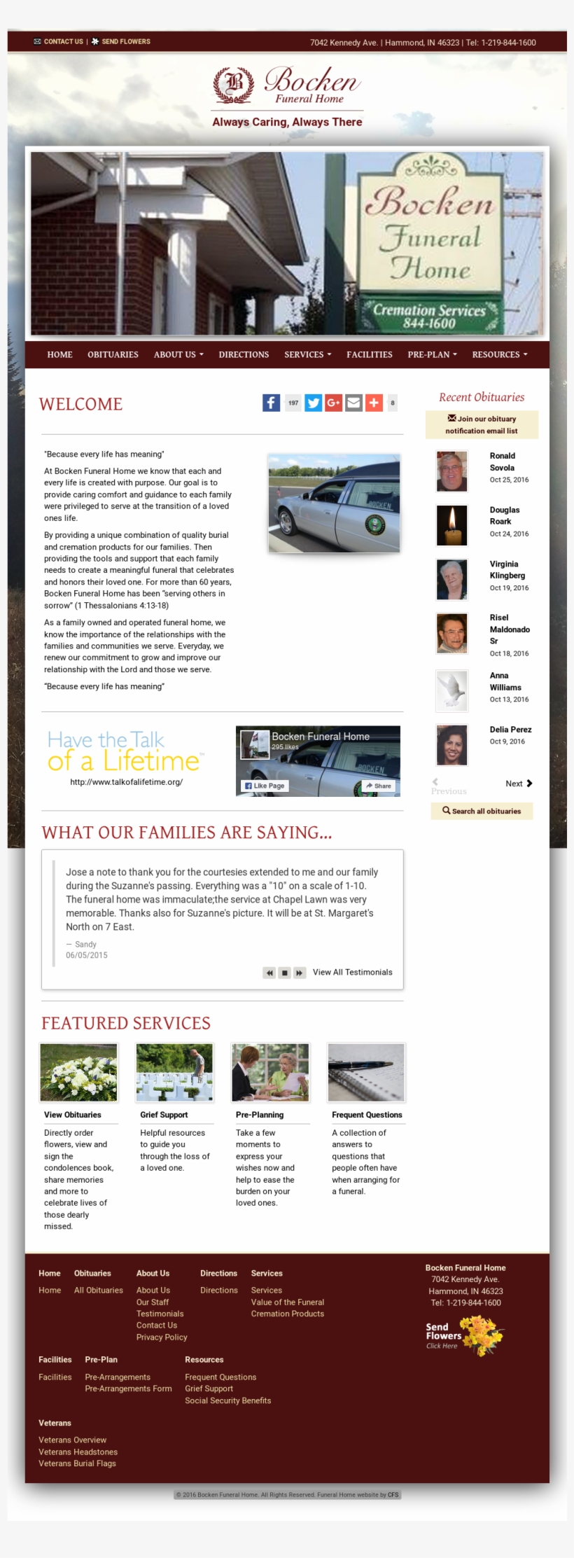 Bocken Funeral Home Competitors, Revenue And Employees - Online Advertising, transparent png download