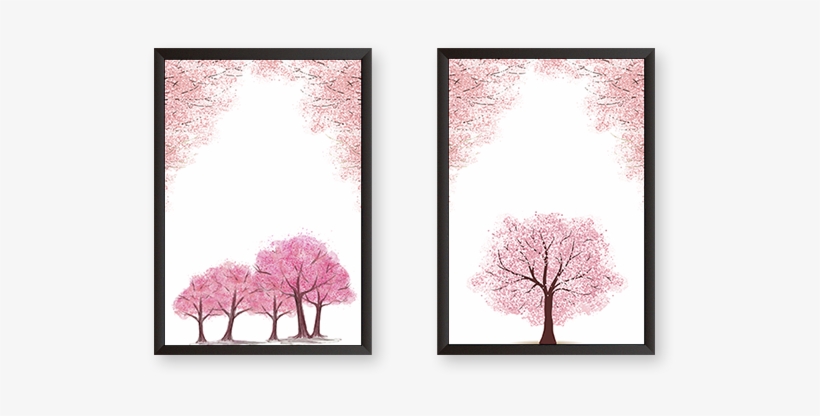 Beautiful Pink Trees - Cherry Blossom, transparent png download