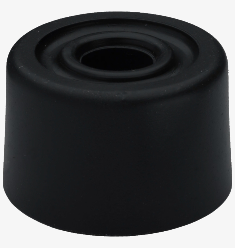 30mm Pcv Door Stop Black - Plastic, transparent png download