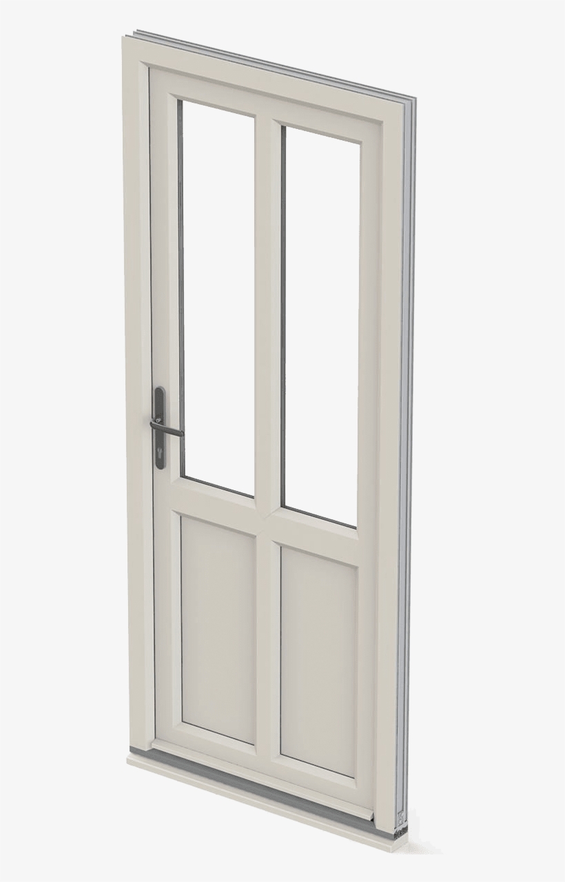 Cream Front Door - Screen Door, transparent png download